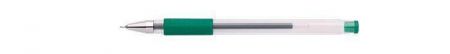 Gelové pero "Gel-Ico", zelená, 0,5mm, s uzávěrem, ICO