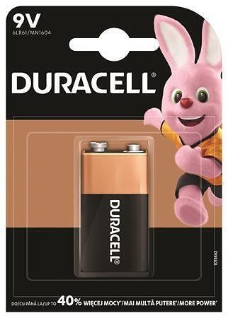 Baterie "Basic", 9 V, 1 ks, DURACELL