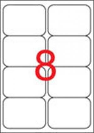 Etiketa, ILC, 99,1x67,7 mm, zaoblené rohy, 800ks/bal., APLI