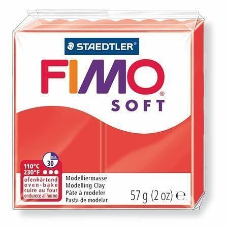 FIMO® soft 8020 56g červená