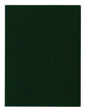 Obal na certifikáty plyšový, zelená, A4, VICTORIA