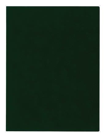 Obal na certifikáty plyšový, zelená, A4, VICTORIA