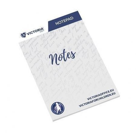 Poznámkový blok, A6, 50 stránek, VICTORIA