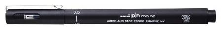 Popisovač, černá, 0,5 mm, UNI PIN