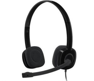Sluchátka "H151", stereo, s mikrofonem, bezdrátová, LOGITECH 981-000589