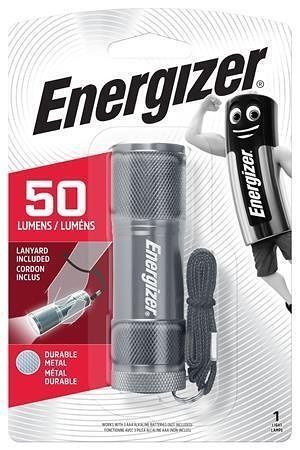 Svítilna "Metal 3", LED, 3xAAA (nejsou v balení), kovová, ENERGIZER