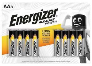 Baterie "Alkaline Power", AA (tužková), 8 ks, ENERGIZER