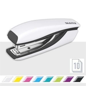 Sešívačka "Nexxt Wow 5528", bílá, mini, No.10, 10 listů, kov, LEITZ