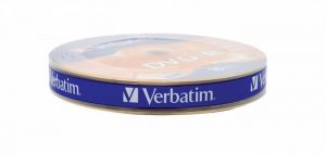 DVD-R 4,7GB, 16x, Printable, matné, Verbatim, 10ks ve fólii