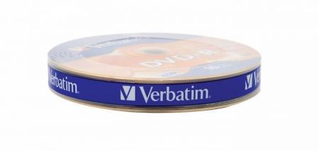 DVD-R 4,7GB, 16x, Printable, matné, Verbatim, 10ks ve fólii