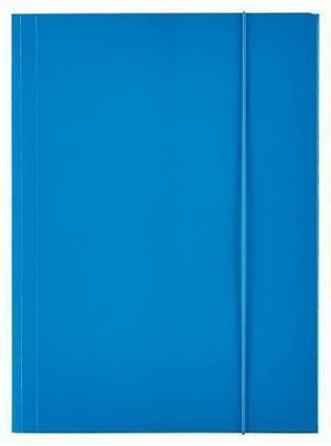 Desky s gumičkou "Economy", 15 mm, karton, A4, modrá, ESSELTE