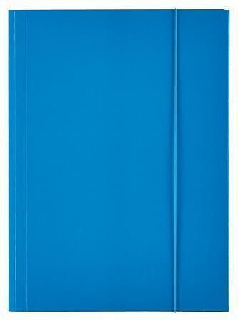 Desky s gumičkou "Economy", 15 mm, karton, A4, modrá, ESSELTE