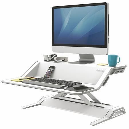 Pracovní stanice "Sit-Stand Lotus™", bílá, FELLOWES