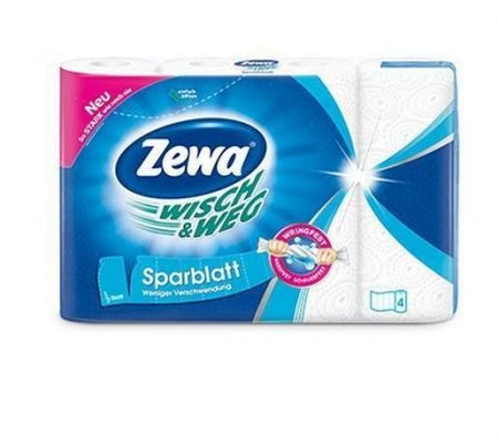 Kuchyňské utěrky "Wisch&amp;Weg extra lang", 2vrstvé, 4 role, ZEWA