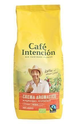 Káva " Café Intención Ecológico ", pražená, BIO zrnková, 1000 g, "CAFÉ INTENCIÓN" "Ecológi