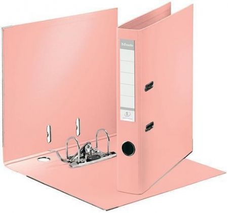 Pákový pořadač "Standard", Solea broskvová, ochranné spodní kování, 50 mm, A4, PP, ESSELTE