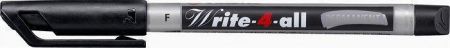 Permanentní popisovač "Write-4-all", černá, F, STABILO
