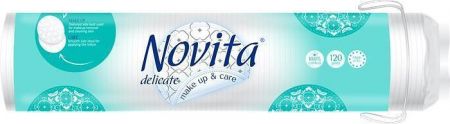 Odličovací tampony "Novita Delicate", 120 ks, CP12035NOVITADELICATE