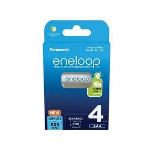 Dobíjecí baterie "Eneloop", AAA, 4 x 800 mAh Ni-MH, PANASONIC 