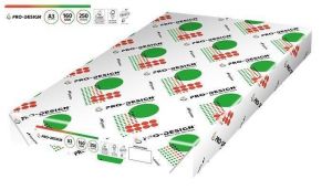Xerografický papír, pro digitální tisk, A3, 160g, PRO-DESIGN