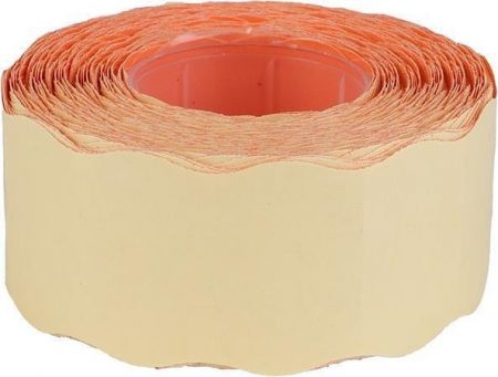 Cenové etikety, 25x16 mm, oranžové