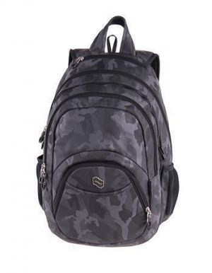 Batoh "Teens Tough Army", 2v1, přihrádka na notebook a audio konektor, PULSE 122053