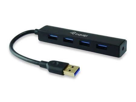 USB HUB "Life", 4 porty, USB 3.2, EQUIP 128953