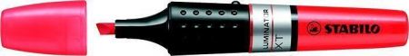 Zvýrazňovač "Luminator", červená, 2-5 mm, STABILO