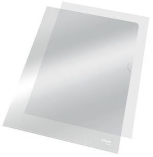Desky "L", čirá, A4, 105 mikronů, ESSELTE