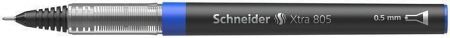Roller "XTRA 805", modrá, 0,5mm, SCHNEIDER