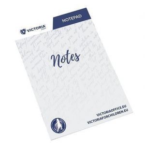 Poznámkový blok, A4, 50 stránek, čtverečkovaný, VICTORIA