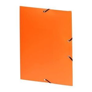 Desky s gumičkou "Standard", oranžová, PP, 15 mm, A4, VIQUEL 