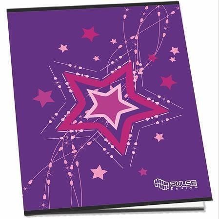 Sešit "Girls", čtverečkovaný, A5, 52 listů, PULSE