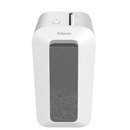 Skartovací stroj "Powershred LX65", bílá, křížový řez, 9 listů, FELLOWES 100110076