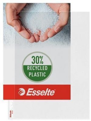 Euroobaly otevřené shora a z boku, čirá, A4, 115 mikronů, pomerančový povrch, ESSELTE