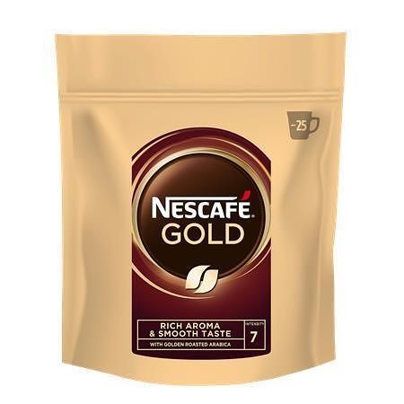 Káva, instantní, náhradní balení, 50 g, NESCAFÉ "Gold"