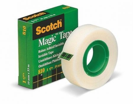 Lepicí páska, 19mm x 33m, 3M/SCOTCH "Magic Tape"