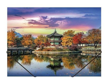 Desky s gumičkou "Orient", A4, 15 mm, PP, PANTA PLAST 0410-0064-59