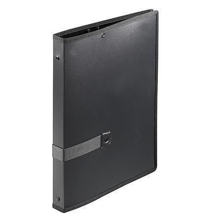 Desky na noty "Vocalyz Adagio", černá, 4 kapsy, se 4 kroužky, 25 mm, A4, PP, VIQUEL 