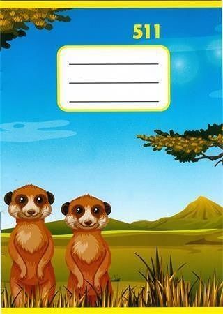 Školní sešit "511", A5, linkovaný, 30 ks