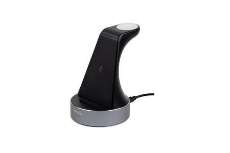 Nabíjecí stanice "WCS-01", 2 v 1, nabíjení MFi (Apple) nebo Qi, VERBATIM 49555