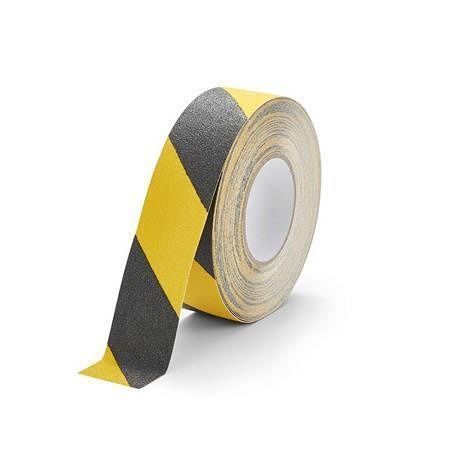 Protiskluzová páska "DURALINE GRIP", žlutá-černá, 5 cm x 15 m, DURABLE 1083130
