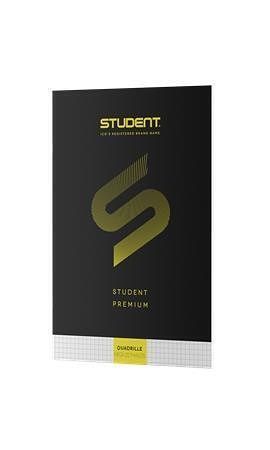 Sešit "Student Premium", "81-32", černá, A4, čtverečkovaný, 32 listů, ICO 7500107006