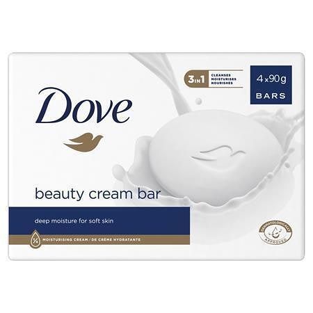 Krémové mýdlo "Original", svěží vůně, 4 x 90 g, DOVE 68779215