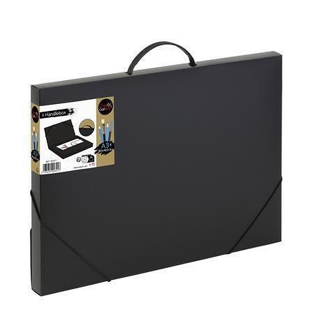 Desky s gumičkou "Creativ Gallery", černá, 30 mm, A3, PP, VIQUEL 092621-05