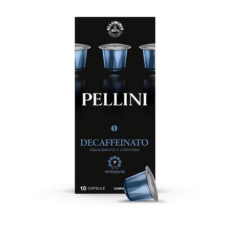 Kávové kapsle "Decaffeinato", kompatibilní s Nespresso, 10 ks, PELLINI 329440191