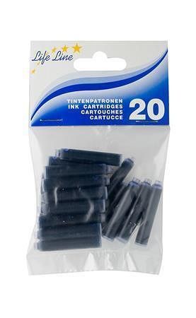 Inkoustové bombičky, modrá, 20 ks/balení, ICO 7190016003