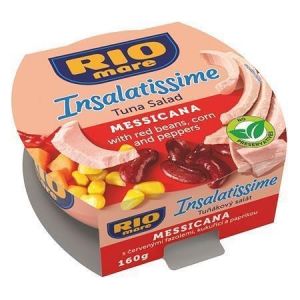 Tuňákový salát "Insalatissime", mexický, 160 g, RIO MARE