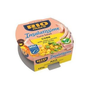 Tuňákový salát "Insalatissime", s kukuřicí, 160 g, RIO MARE