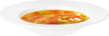 Hluboký talíř "Oslo", bílá, 23 cm, sada 6 ks, ROTBERG 1201OSL002